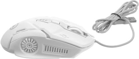BESPORTBLE Ratón de Computadora USB Silencioso 6 Botones Programables, Diseño Ergonómico y Cable de 1.42m para Experiencia de Juego Cómoda y Precisa