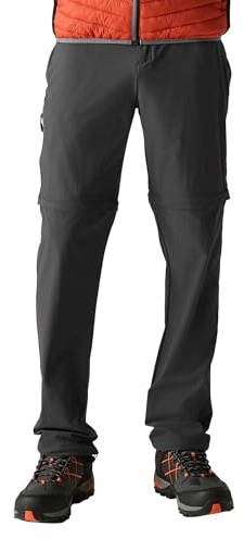 Regatta Pantalon de randonnée pour Homme, Fermeture éclair, Protection Anti-Insectes