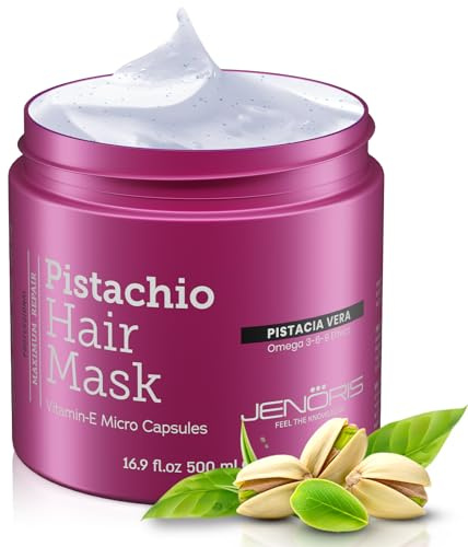 Jenoris Pistazien Haarmaske - 500 ml, 1er Pack (1 x 500 ml)