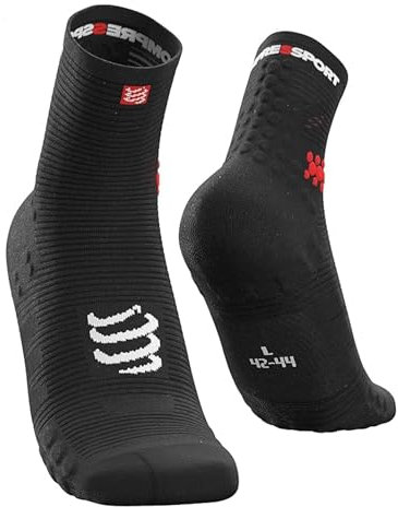 COMPRESSPORT Calzini da corsa - Pro Racing Socks V3.0 Trail - Calzini da trail - Assorbimento degli urti - Per l'allenamento e la competizione - Protezione e traspirabilità - Leggero