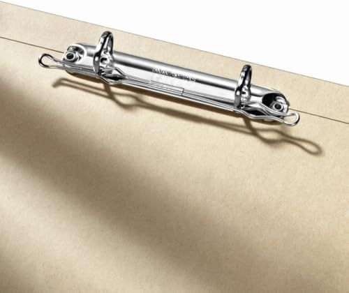 Falken 8 x Hängesammler UniReg Kraftkarton 320g/qm 2 Ring-Ringmechanik 4cm Kartonboden braun
