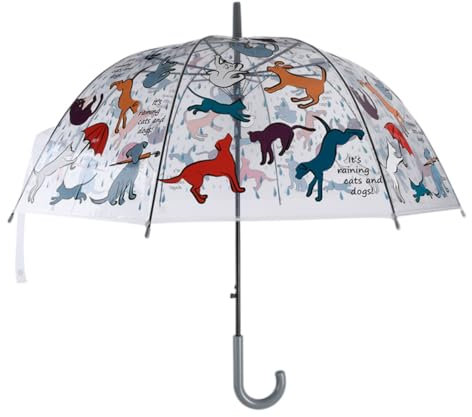 Fallen Fruits See-Through Umbrella - It's Raining Cats & Dogs