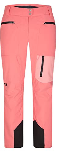 Ziener Damen TIPPA Ski-Hose/Snowboard-Hose | atmungsaktiv, wasserdicht, PFC frei, Candy pink, 36