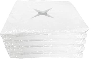 NasenschlitztüCher Massageliege Papier Einwegauflage Die KopfstüTze Der Massageliege Vliesstoff NasenschlitztüCher Passend FüR Alle Massageliegen,MassagebäNke,Massagetische Und Therapieliegen(100pc)