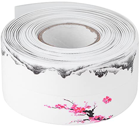 Ausla Wasserdichtes Selbstklebendes Dichtungsband, Fugenband Bad, Selbstklebendes Dichtungsband Für Toilette, Küche, Badezimmer, 3,8 M X 38 Mm