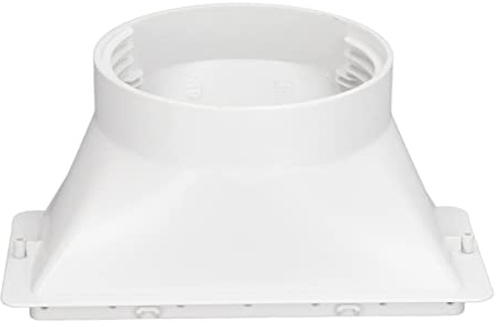 Portable Air Conditioner Exhaust Hose Coupler, A/C Unit Tube Connector Mobile Air Conditioning Accessories, Square to Round Window Adapter for Exhaust Pipe Interface