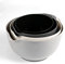 BoxedHome Grey Nesting Plastic Mixing Bowl Set with Pour Spout, Microwave and Dishwasher Safe, BPA Free Non-Slip Base, Set of 4 Size 1.7, 2.5, 3.5 and 4.5qt, Great for Prepping, Baking, Cooking