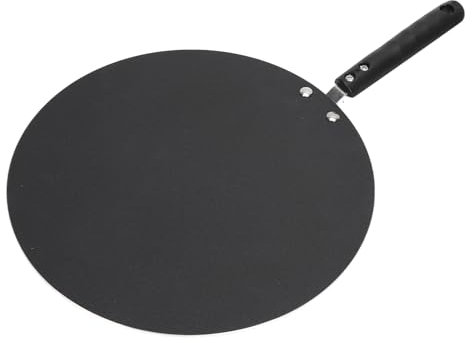 Poêle à Crêpes, Poêle à Crêpes Antiadhésive, Poêle à Crêpes Ronde Tortillas pour Crêpes, Dosa, œufs, Steak, Crêpes