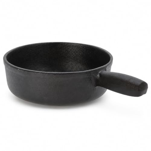 MIJOMA Padella compatta in ghisa Ø 19 cm – ideale per barbecue all'aperto e cucina interna, perfetta per gli amanti del barbecue