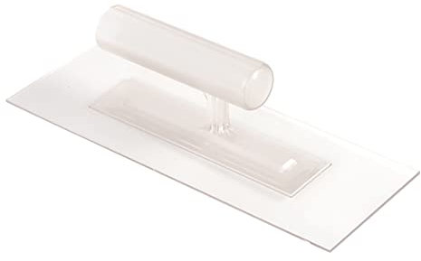 Maurerkelle mit komfortablem Griff, runde/quadratisch, 240 mm Länge, Finishing-Kelle, Putzkelle, Entfettungskelle