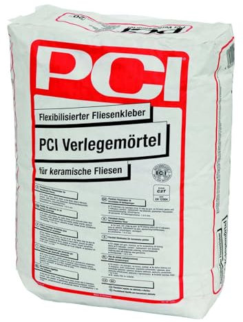 PCI Verlegemörtel 20 kg Flexibilisierter Fliesenkleber für keramische Fliesen Sika