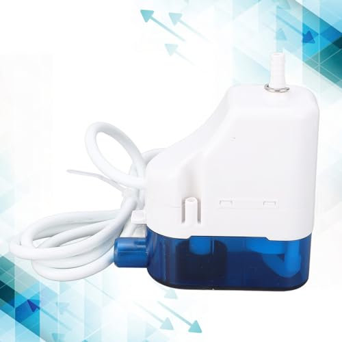 Automatic Condensate Pump, Wastewater Pump for Air Conditioning Systems, Quiet Air Conditioning Drain Pump, Fully Automatic Condensate Water Lifting Pump for 1‑3P Wall Machine