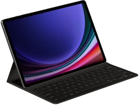 Samsung S10+ Book Slim - Funda para Tablet con Teclado AI, Color Negro