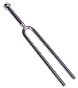 Stimmgabel mit Standard-Tonhöhe 440 Hz, silberfarben, 440 Hz, Stimmgabel für Musik, Stimmzubehör, mit Stimmgerät für Violine und Gitarre