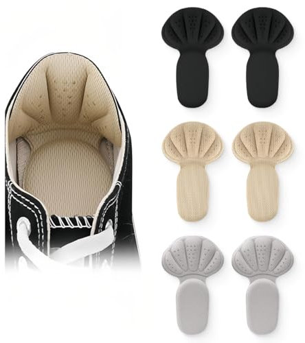 BDEPSTR 3 Paires De Coussinets De Talon Pour Chaussures Trop Grands, Coussin De Talon 2 En 1 En éPonge Pour L'ArrièRe Du Talon, Auto, Semelles ArrièRe éPaisses Et Anti-Ampoules