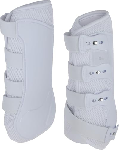 Covalliero CovallieroTherm Guêtres en céramique pour chevaux Protection contre les blessures Blanc