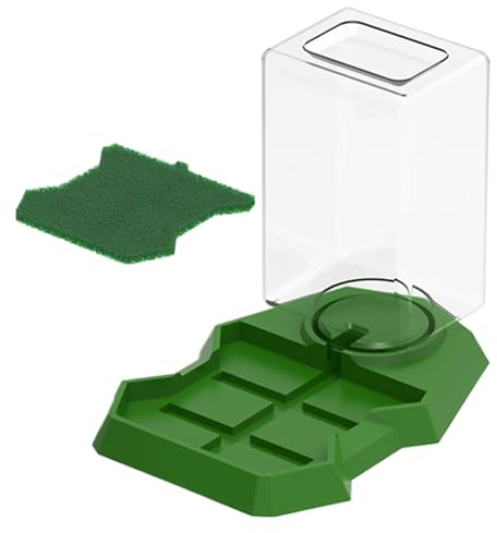Dispensador automático de Agua para Reptiles, de Tortuga, Cuenco de Agua para Dragones barbudos, lagartos, Bebedero de Reptiles para terrario, hábitat, Suministros para Mascotas