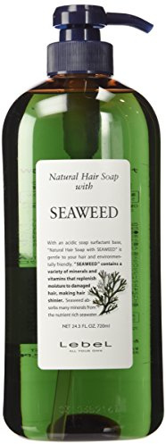 Lebel Cosmetics | Schampo | Naturlig hårtvål med sjögrässchampo 720 ml (importerad från Japan)