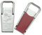 Westmark Flaschenöffner und -verschließer/Schraubverschlussöffner, 3-in-1, Monopol Edition, Stahl/Gummi, Hermetus, Silber/Rot, 61833360