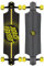 Santa Cruz Longboard Impact Drop Down, 10.0 x 40.0 Zoll
