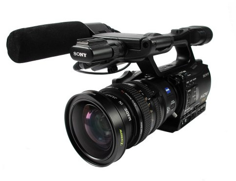 Sony HVR-Z7E - Camcorder - High Definition - 1.12 Mpix - 12 x optischer Zoom - Carl Zeiss