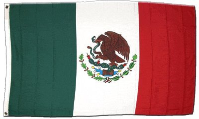 Flaggenfritze Drapeau du Mexique XXL 150 x 250 cm