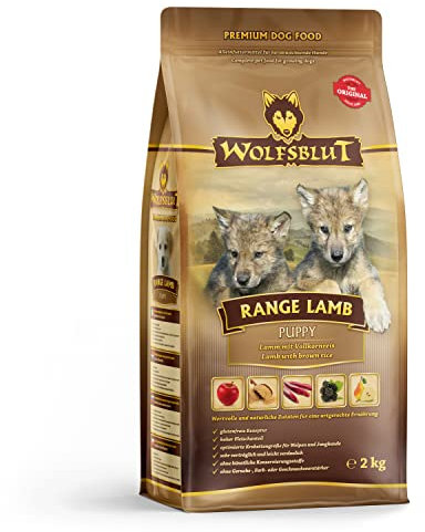 Wolfsblut - Range Lamb Puppy - 2 kg - Lamm - Trockenfutter - Hundefutter - Getreidefrei