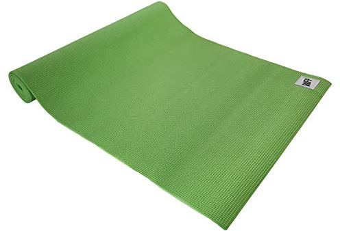 Yogamatte »Annapurna Comfort« | Sehr rutschfest aus ECO-PVC hergestellt | Angenehm bei Hautkontakt | Strapazierfähig & langlebig | 183 x 61 x 0,5 cm | Ideale Unterlage für Yoga & Pilates | grün