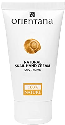 Orientana - Handcreme Mit Schneckenschleim | Naturkosmetik | Regeneriert Die Trockene Und Gereizte Haut | Reduziert Verfärbungen | Handpflege - 50ml