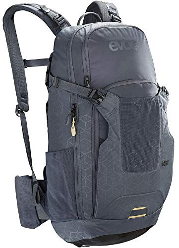 evoc Neo 16 Protektoren-Rucksack - Carbon/Grau S/M