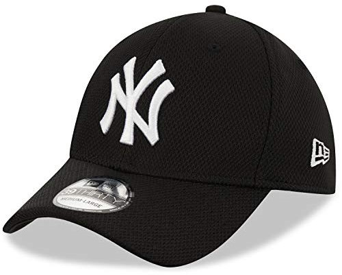 New Era New York Yankees MLB Diamond Era Schwarz 39Thirty Stretch Cap - XS-S