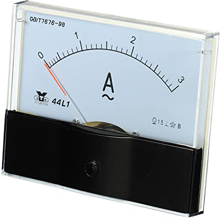 YOKIVE Analogico Pannello Amperometro, 44L1 Amperometro Misuratore Corrente Tester, Ottimo per Ufficio, Arte, Casa, Giornaliero Utilizzo (AC 0-30A)
