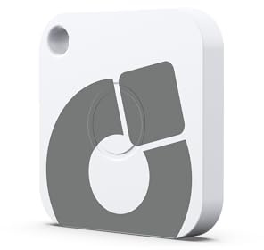 musegear Schlüsselfinder Recharge - weiß I aufladbar I mit Bluetooth App aus Deutschland I Maximaler Datenschutz I Für iOS & Android I Schlüssel Finden