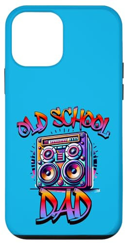 Hülle für iPhone 12 mini Vatertag Boombox Papa Retro 80er Papa 90er Nostalgie