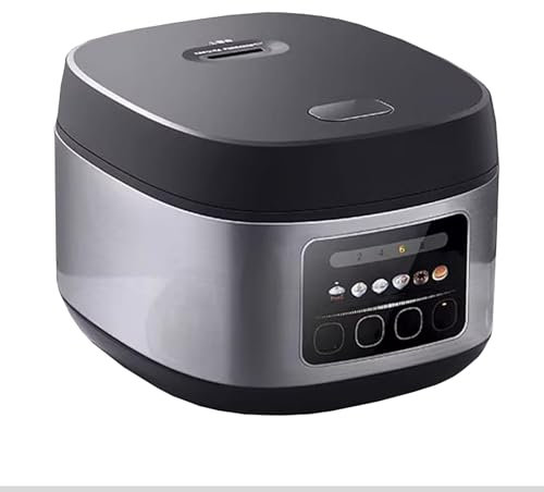 Cuiseur à riz intelligent 4 L, mijoteuse programmable multifonctionnelle, cuiseur vapeur, rendez-vous 24 heures sur 24, for usage domestique et commercial for 2 à 8 personnes Rice Cooker