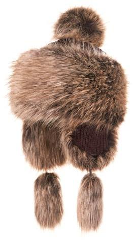 Futrzane Classic Mütze mit Ohrenklappen - Fliegermütze Damen - Russische Hut