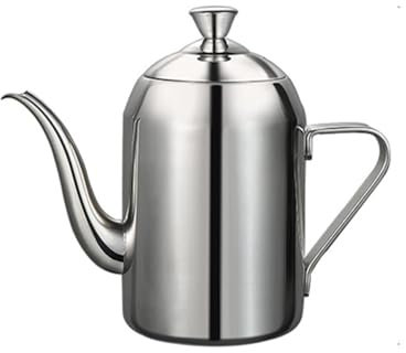 BYWXW Recipiente Aceite Acero Inoxidable, Lata de Grasa para Cocina, Tarro Colador de Grasa, Recipiente de Aceite Usado Gadget Cocina(Size:600ML)