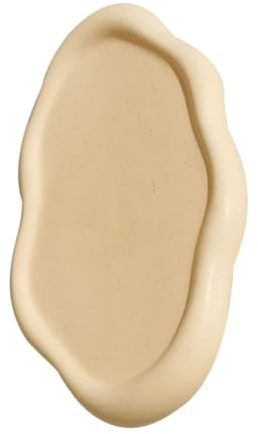 TOPBATHY Plateau de Stockage Cloud piédestal Or Plateau Bijoux Vintage Plaque Plateau de Presentation Plateau Presentation Plateau de Rangement Assiette à Bijoux de Bureau céramique Yellow