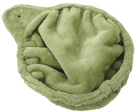 NUOBESTY Hamaca para Gatos: Plataforma de Repuesto para rascadores y Ventanas. Cesta de Felpa para Mascotas. 33 cm / 13 Pulgadas. Verde.