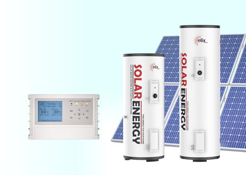 Calentador de Agua Solar Elix PV Termo Eléctrico con MPPT, 150L, DC 1100W