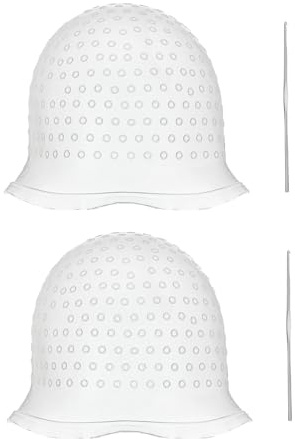 Cuffia Per Colpi Di Sole In Silicone Morbido Riutilizzabile Foratura Facile Con Uncinetto Cappuccio Meches Capelli - Design Ergonomico Da Indossare Strumento Decolorazione Professionale for Hair