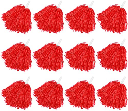 Faxco Plastic Cheerleading Pom Pom for Spirit Squadsikit Rooters, Cheering Teams