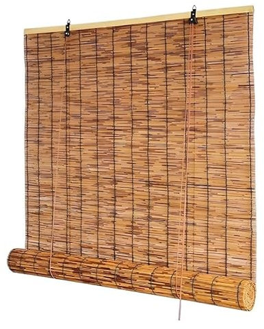 Tende Avvolgibili In Bambù Esterni Tende Da Sole Per Esterno Tenda A Rullo In Bambù Tenda A Lamella Naturale Tenda Bamboo 100x200 120x160 150x180 150x200cm Tende Per Finestre In Bambù