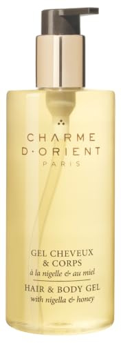 GEL CHEVEUX ET CORPS 300ML | Huile de Nigelle, Miel, Format Eco-Pump, Nettoyage Doux