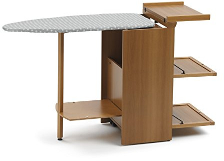 630 STIROMOBILE Mueble De Planchado De Aglomerado De Melamina Y Madera De Haya.