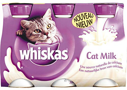 Whiskas – Milch Catmilk für Katzen – 3 x 200 ml