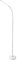 Daylight Company Unolamp Floor, Standing Lamp for Living Room, Bedroom, Salon, Office, Touch Control, Flexible Arm, Sleek Design, Multipurpose Use - White