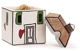 Egan Zuccheriera, Ceramica Smaltata, Avorio, Small