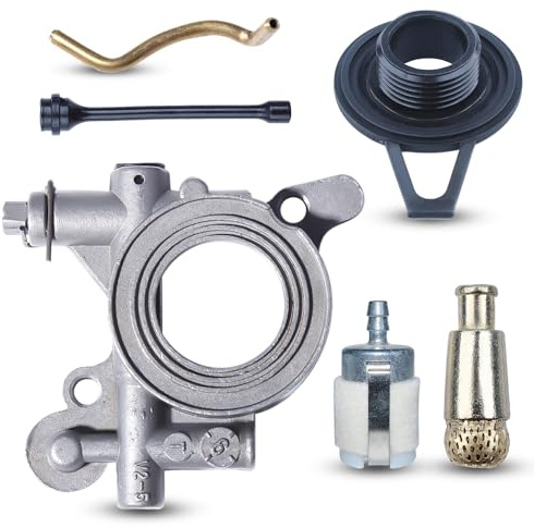 La pompe à huile Vis sans fin Filtre de conduite d'huile Kit pour Husqvarna 365 371 372 XP 372XP 362 Tronçonneuse