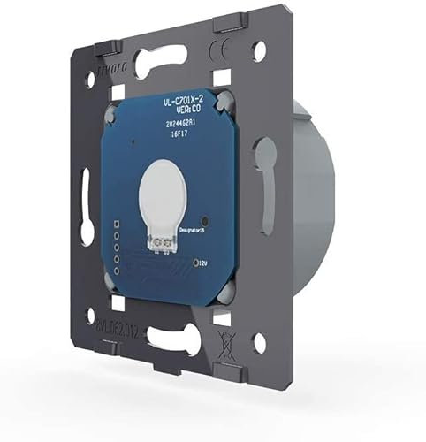 LIVOLO VL-C701DR - Interruptor de luz táctil (cristal, con regulador de intensidad), color dorado
